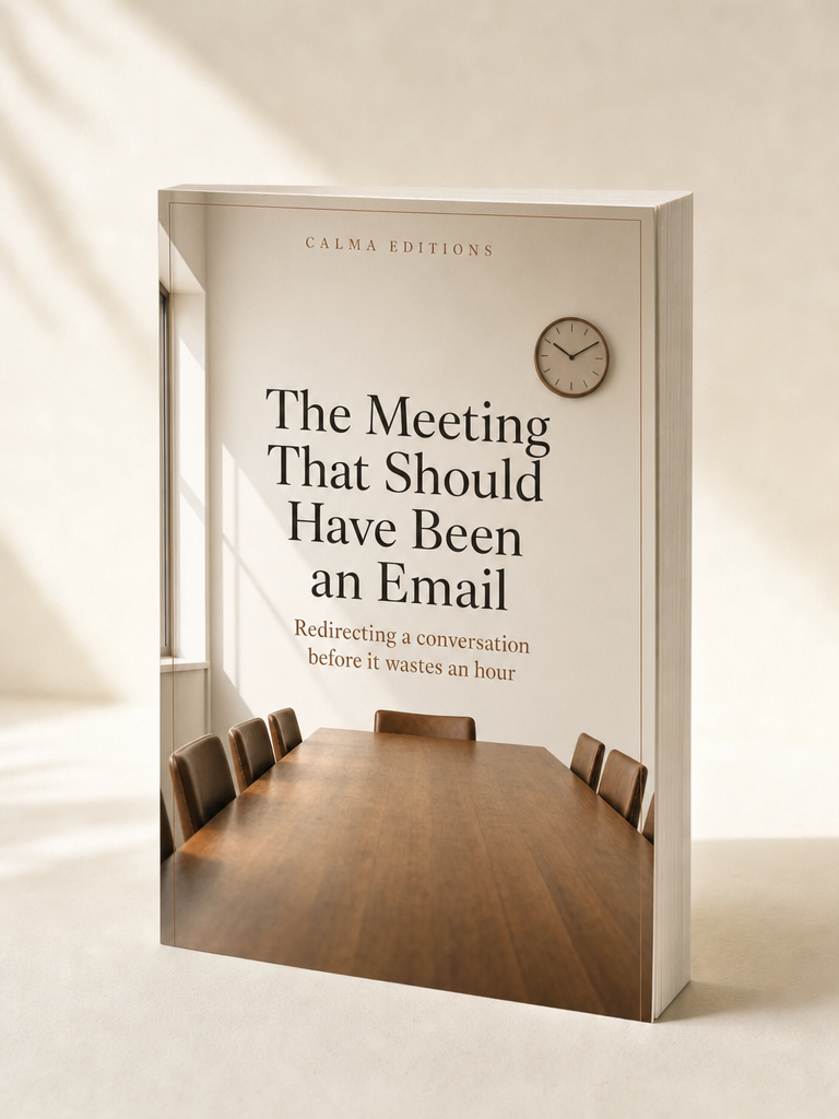 The Meeting That Should Have Been an Email — paperback