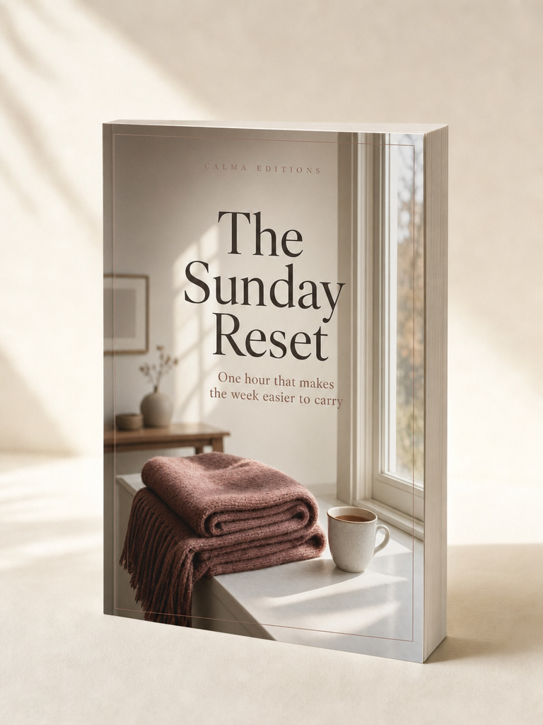 The Sunday Reset — paperback