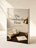 The Unsubscribe Hour — paperback