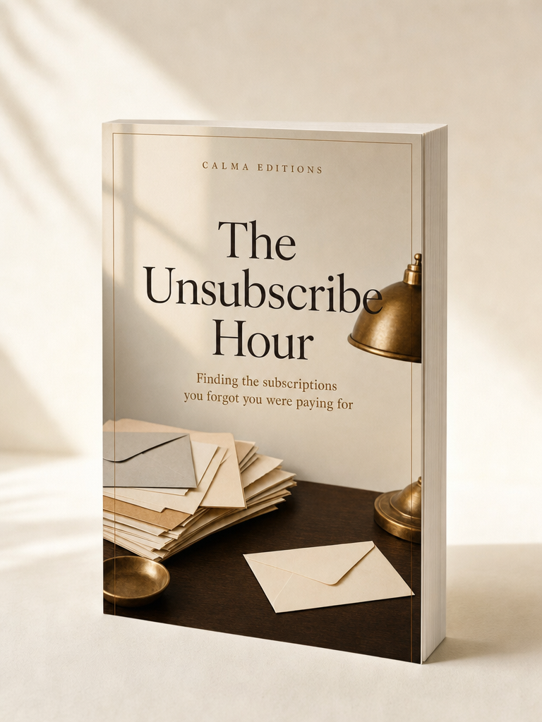 The Unsubscribe Hour — paperback