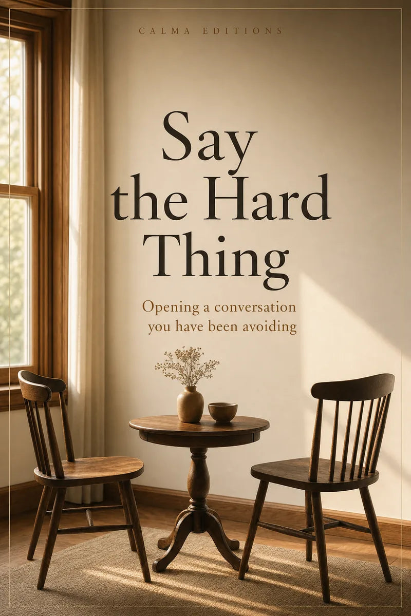 Cover of Say the Hard Thing