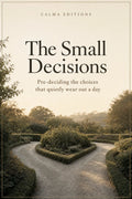 Cover of The Small Decisions