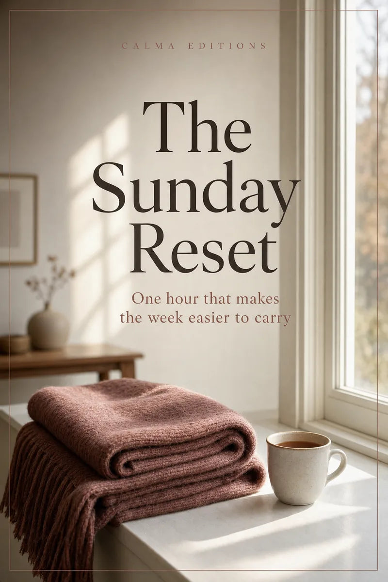 Cover of The Sunday Reset