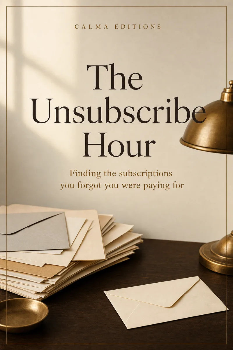 Cover of The Unsubscribe Hour